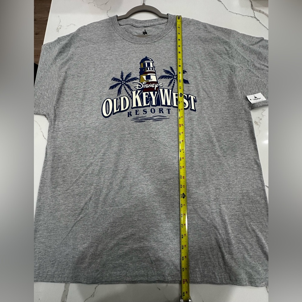 NWT Disney’s Old Key West Resort DVC T-Shirt Grey XXL Disney Parks - Picture 7 of 8